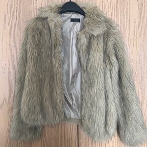 synthetic faux fur